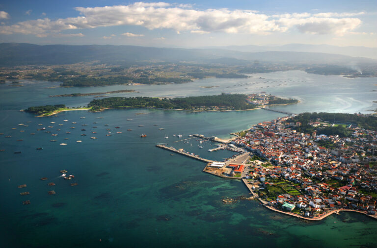 Die Bucht Ria de Arousa