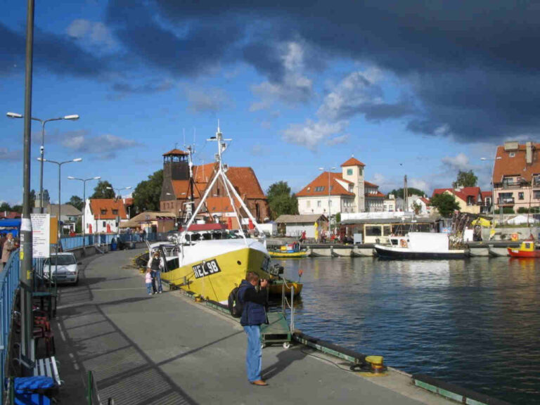 Hafen auf der Halbinsel Hela Hafen auf der Halbinsel Hela