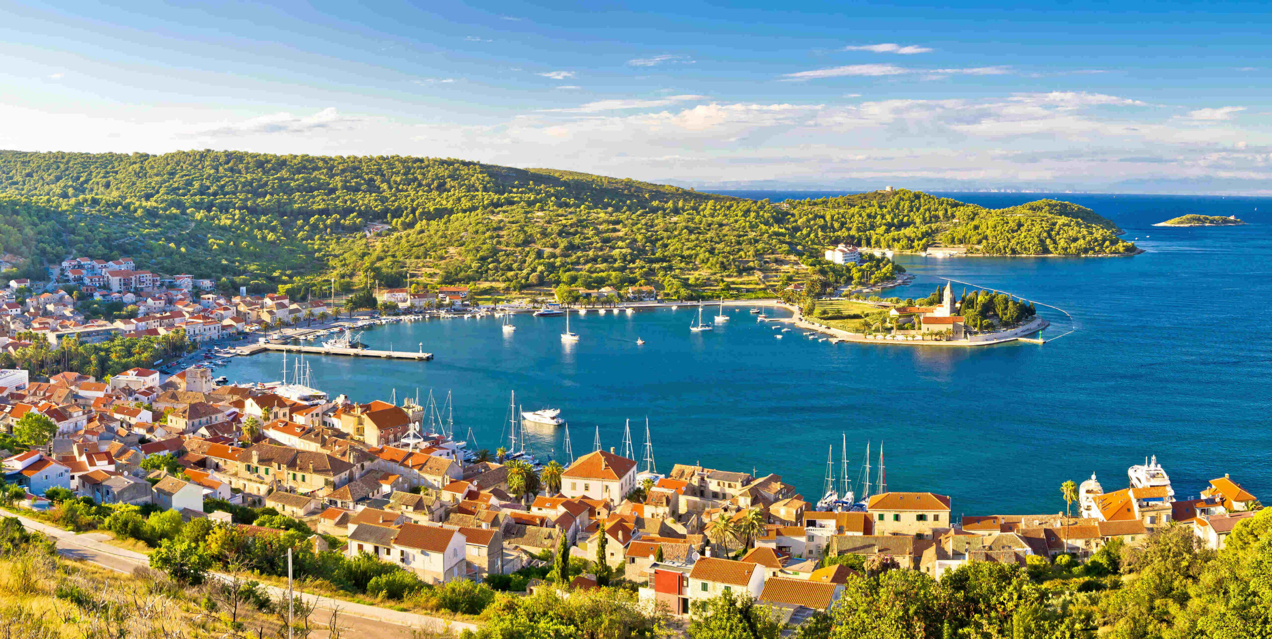 Der Ort Vis auf der gleichnamigen Insel