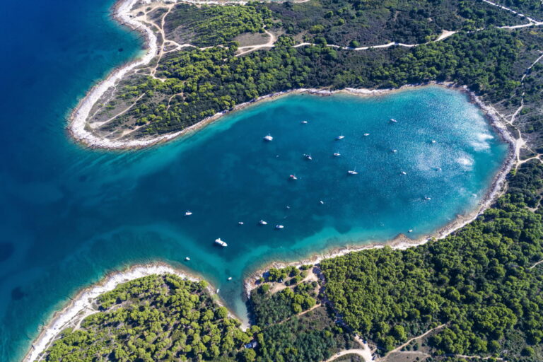 Bucht in Süddalmatien