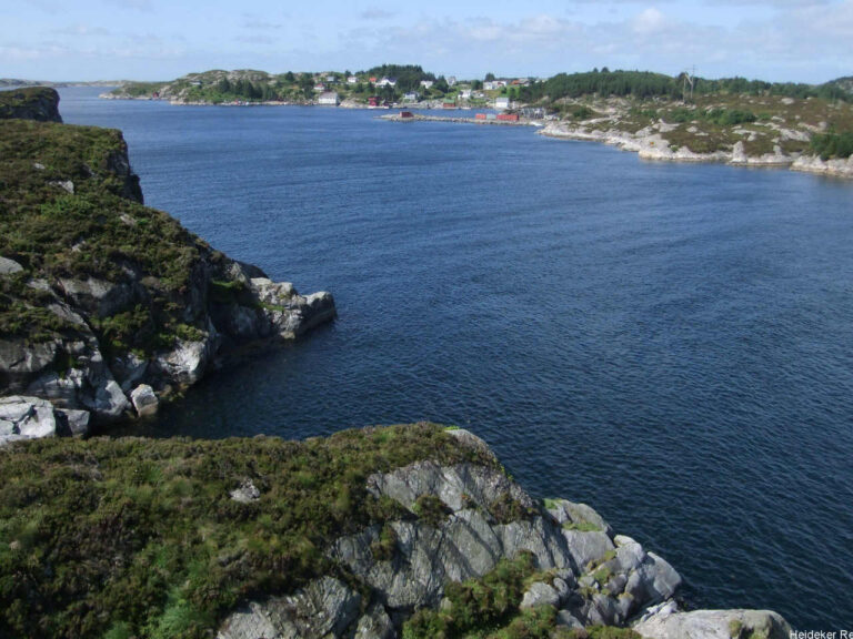 Fjordlandschaft in der Nähe von Bergen