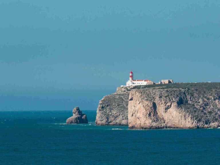 Das Cabo de Sao Vicente Die Südwestspitze Portugals