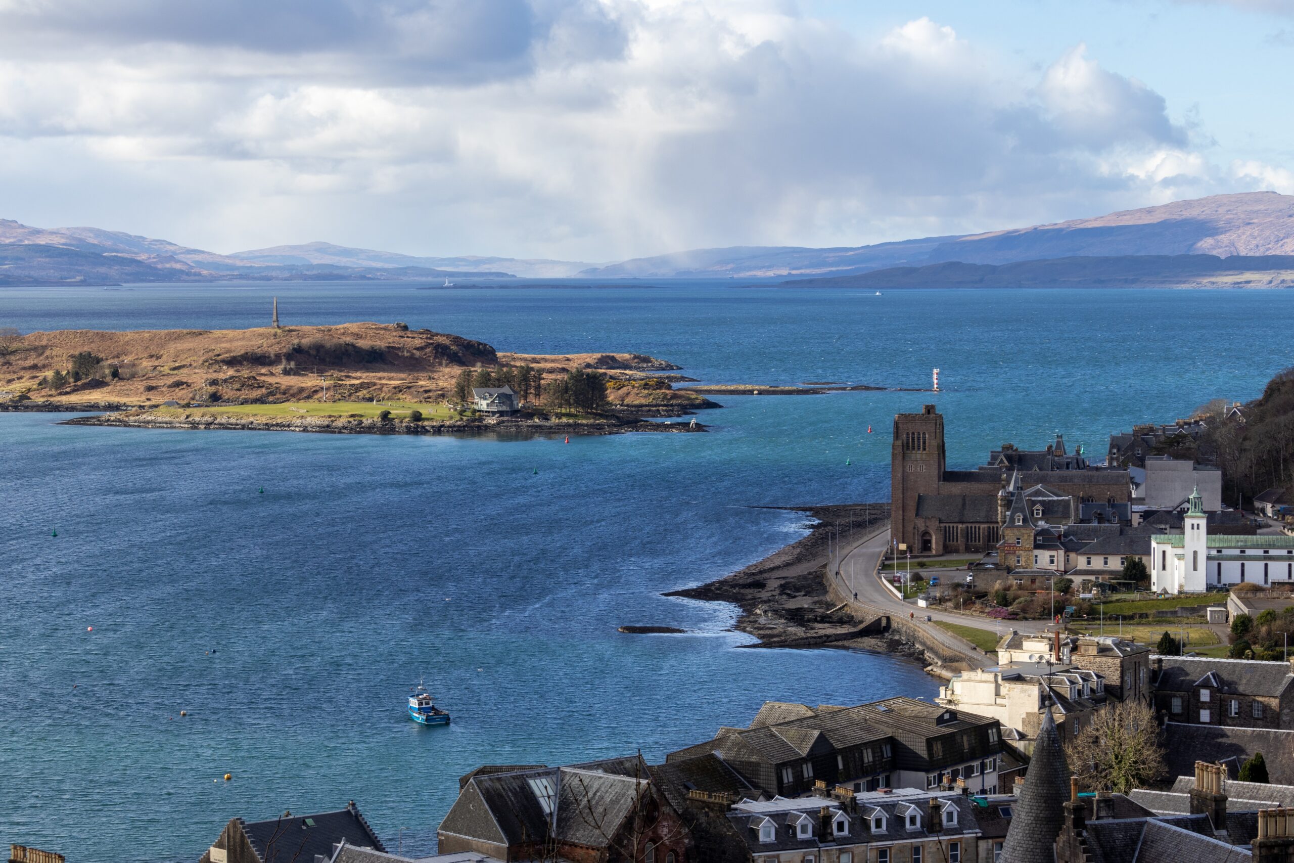 Blick auf Oban