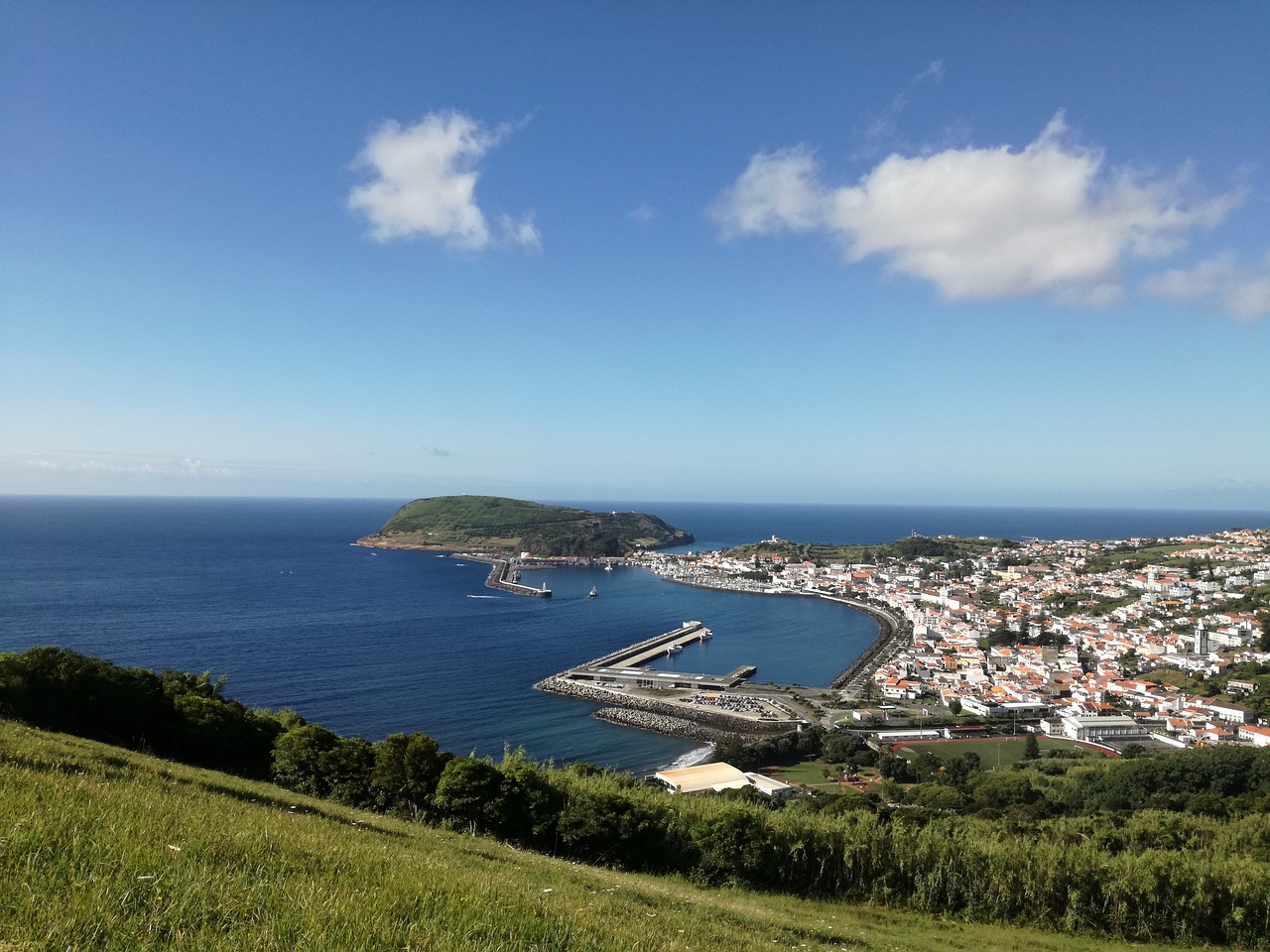 Horta auf der Azoreninsel Faial