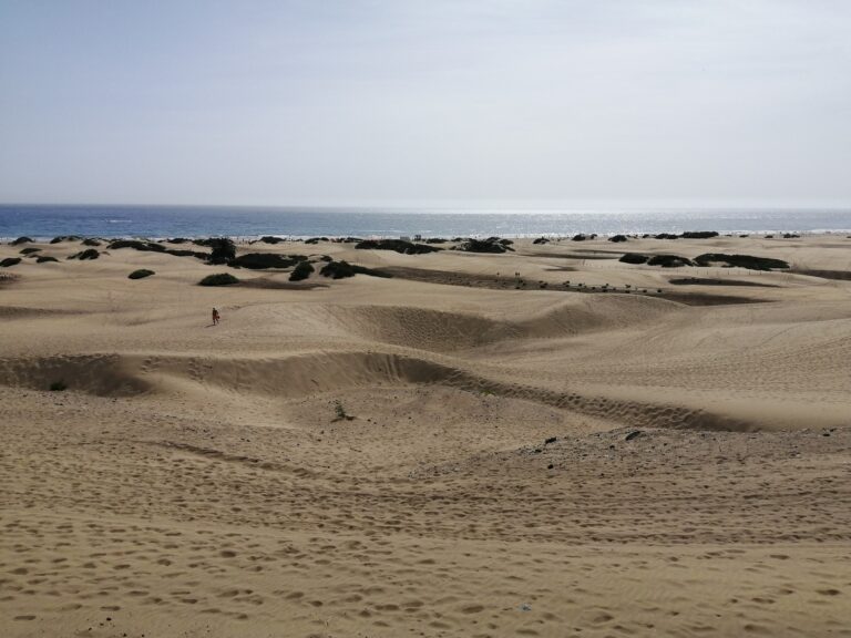 Die Dünen von Mas Palomas auf Gran Canaria