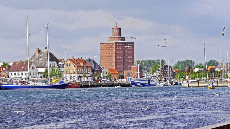 Eckernförde im Vorhafen
