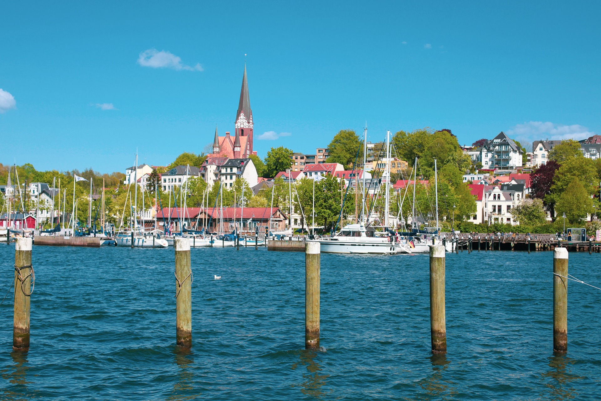 Im Hafen von Flensburg