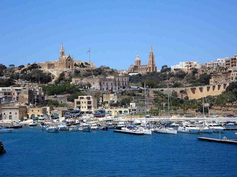 Der Ort Mgarr auf der Insel Gozo