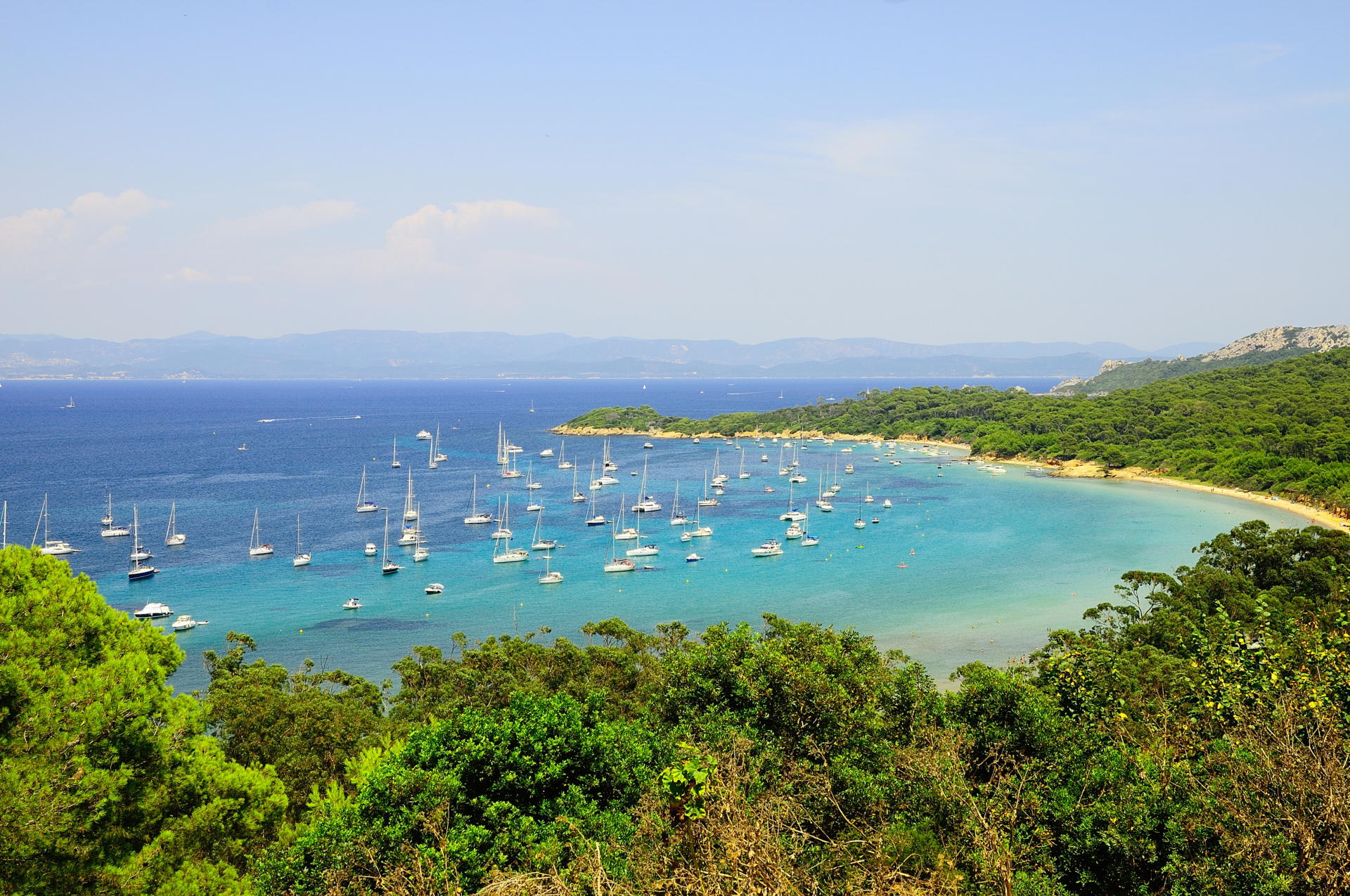 Bucht auf der Ile de Porquerolles