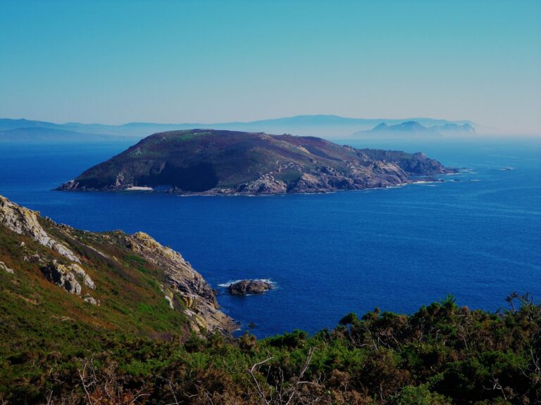 Insel in Galicien