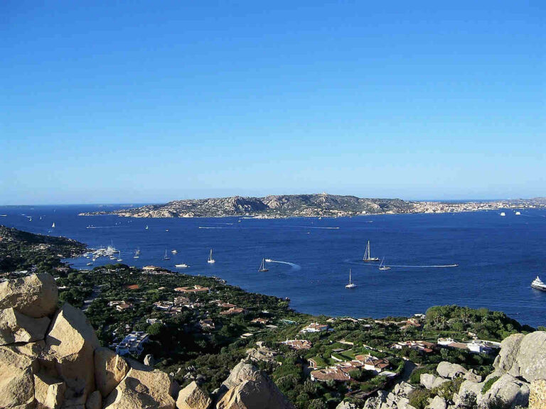Blick auf La Maddalena