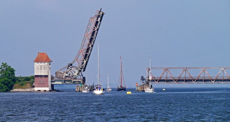 Die Schleibrücke bei Lindaunis