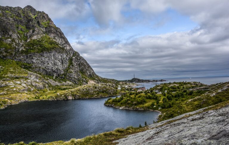 Fjordlandschaft in der Nähe von Bergen
