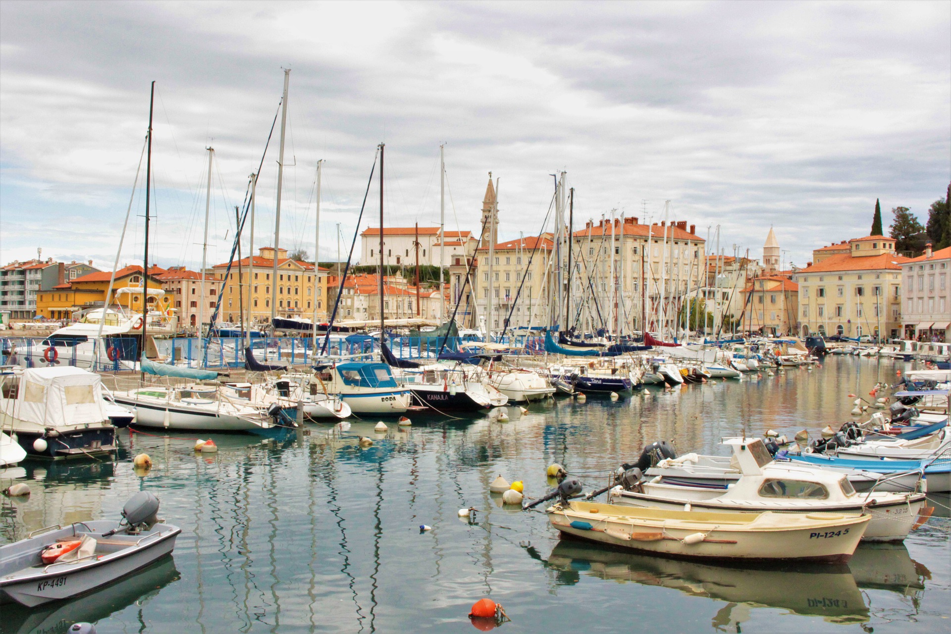 Im Hafen von Piran