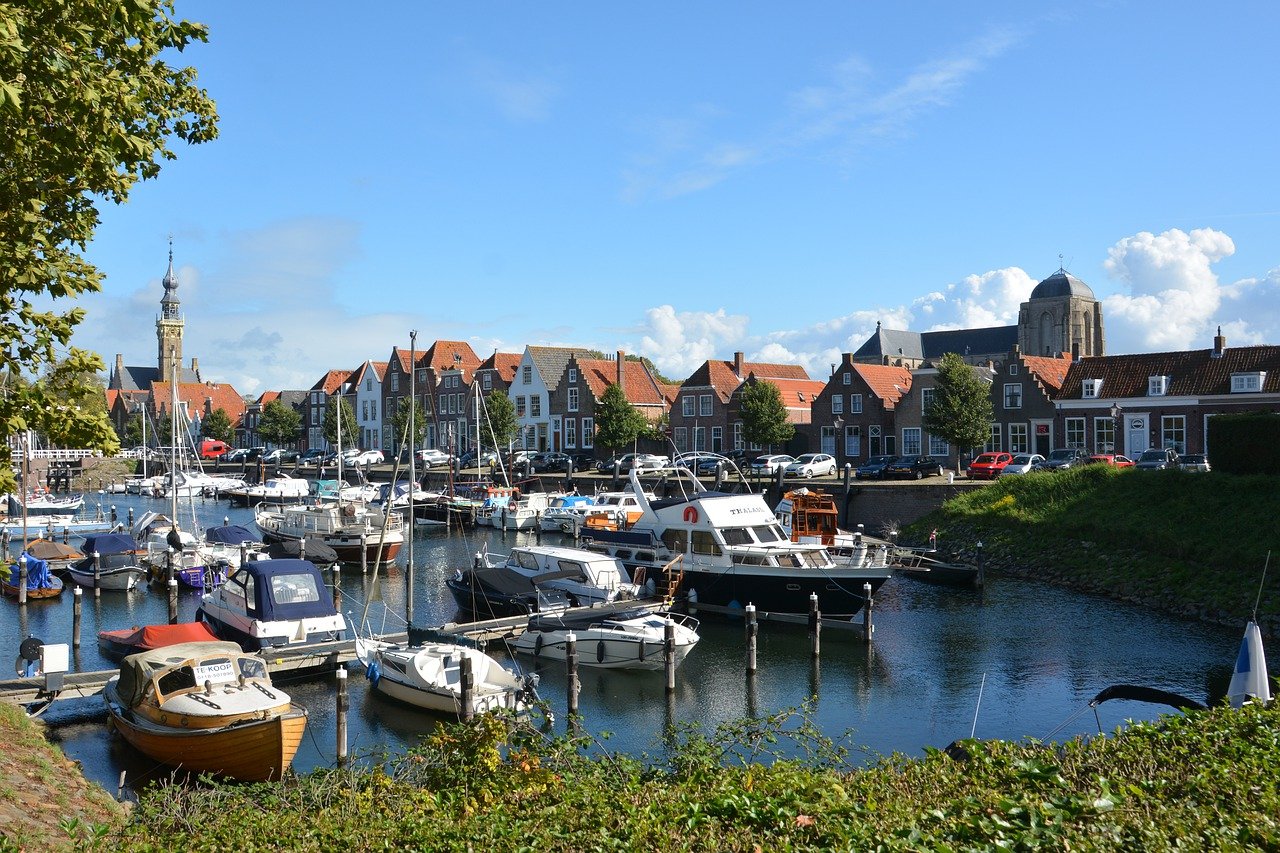 In der jkleinen Hafenstadt Veere