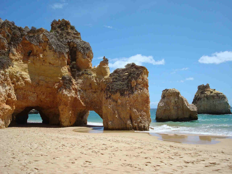 Felsen an der Algarve