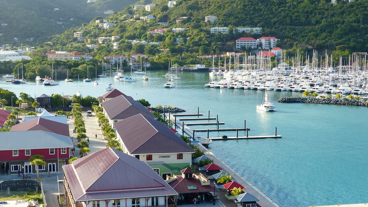In Road Town auf Tortola