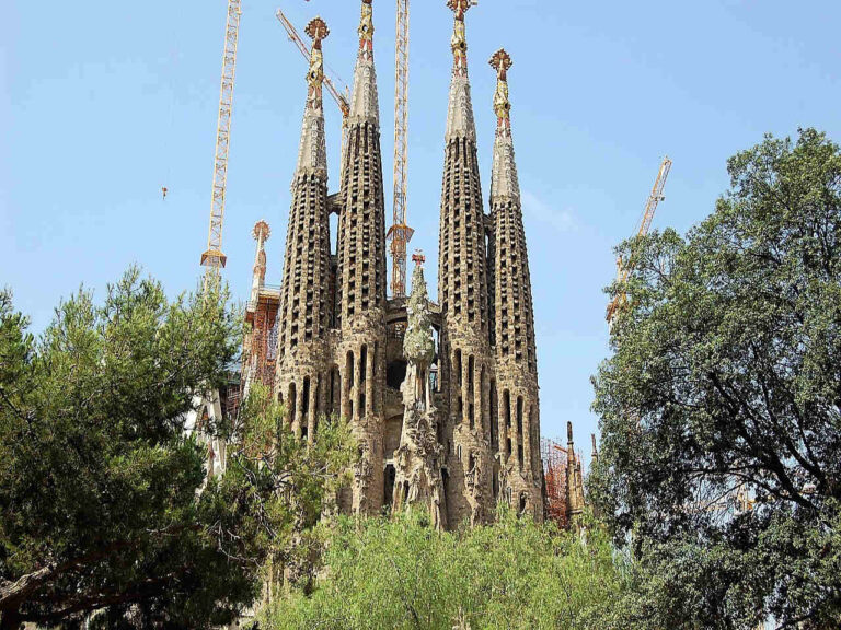 Die Sagrada Familia in Barcelona