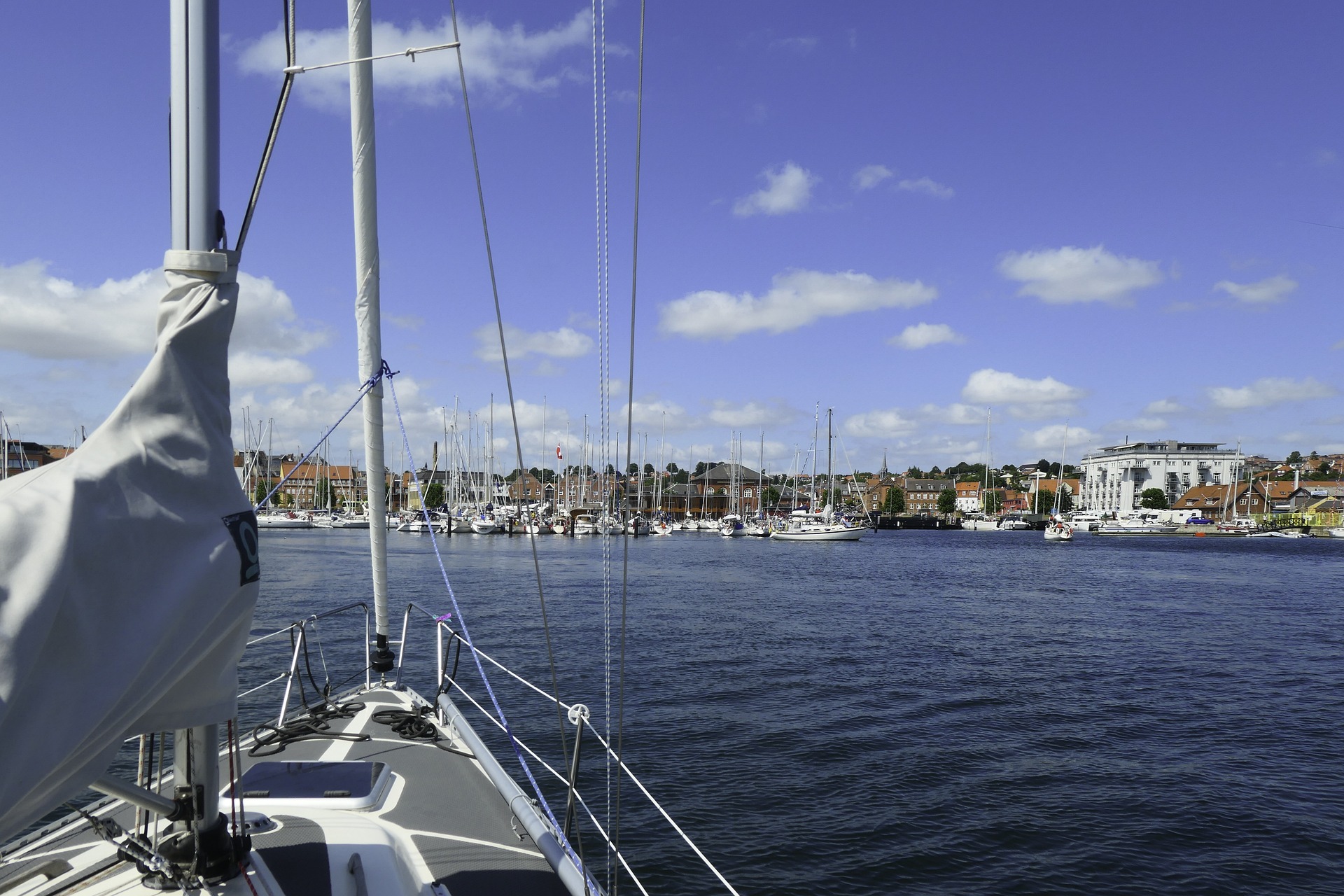 Blick auf Svendborg