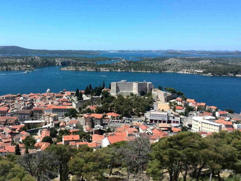 Blick auf Sibenik
