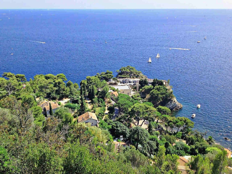 Blick auf das Mittelmeer bei Toulon